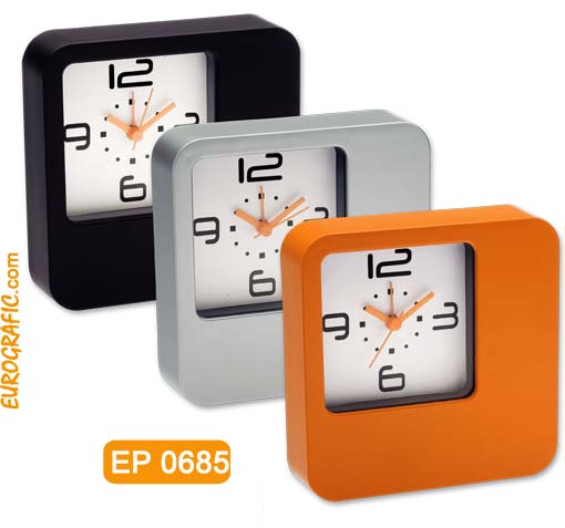 Orologio da parete radiocontrollato Ø 30 cm (bianco, Alluminio, ABS, 560g)  come gadget personalizzati su